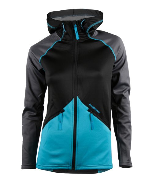 87036-C0192 Clima hood jacket W_grey turquoise_1