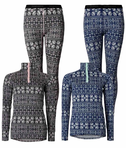 Bagheera Merino Dalecarlian Top Polo och Pants II Paket