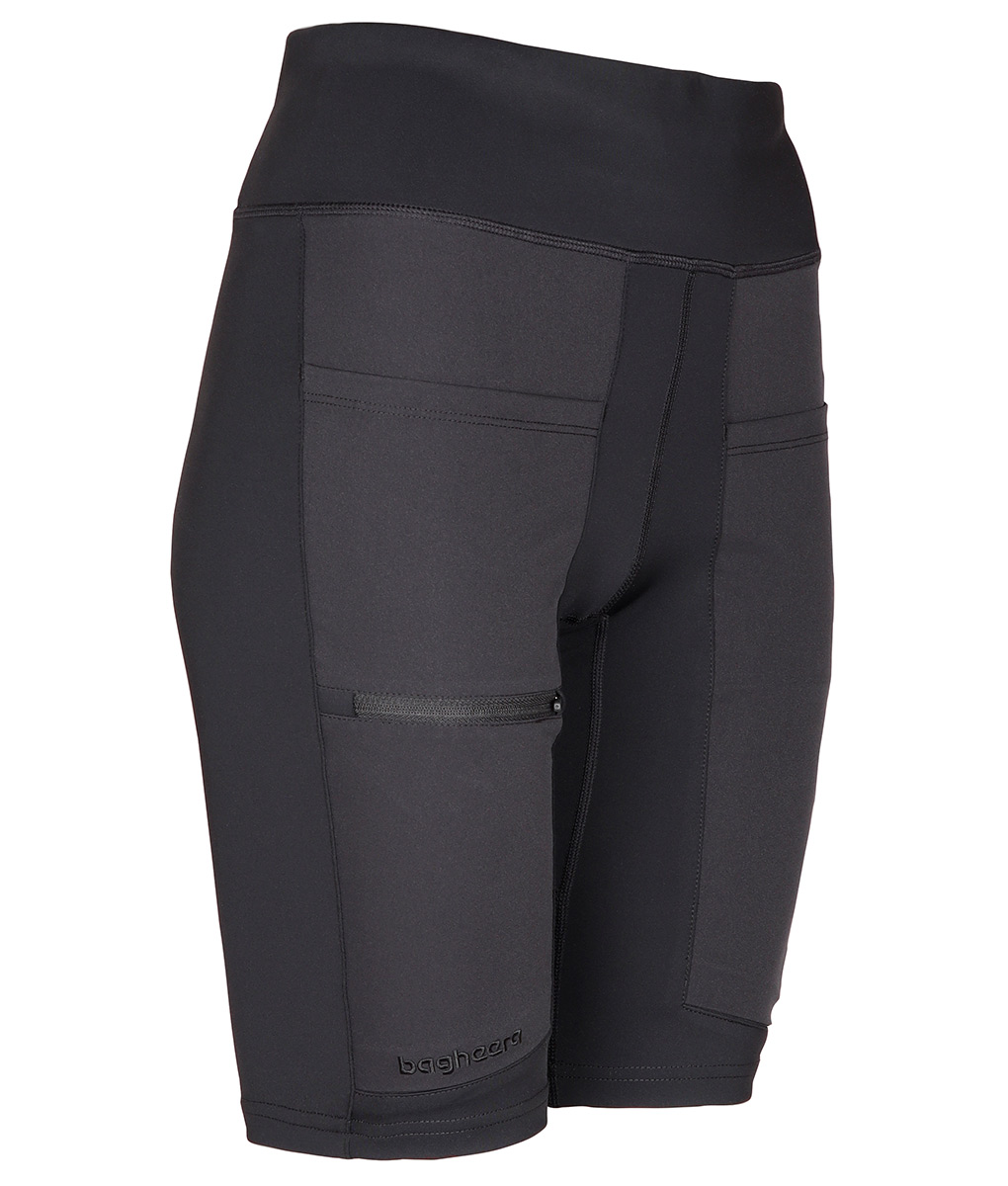 Pro Trail Tights Short Black Woman 02