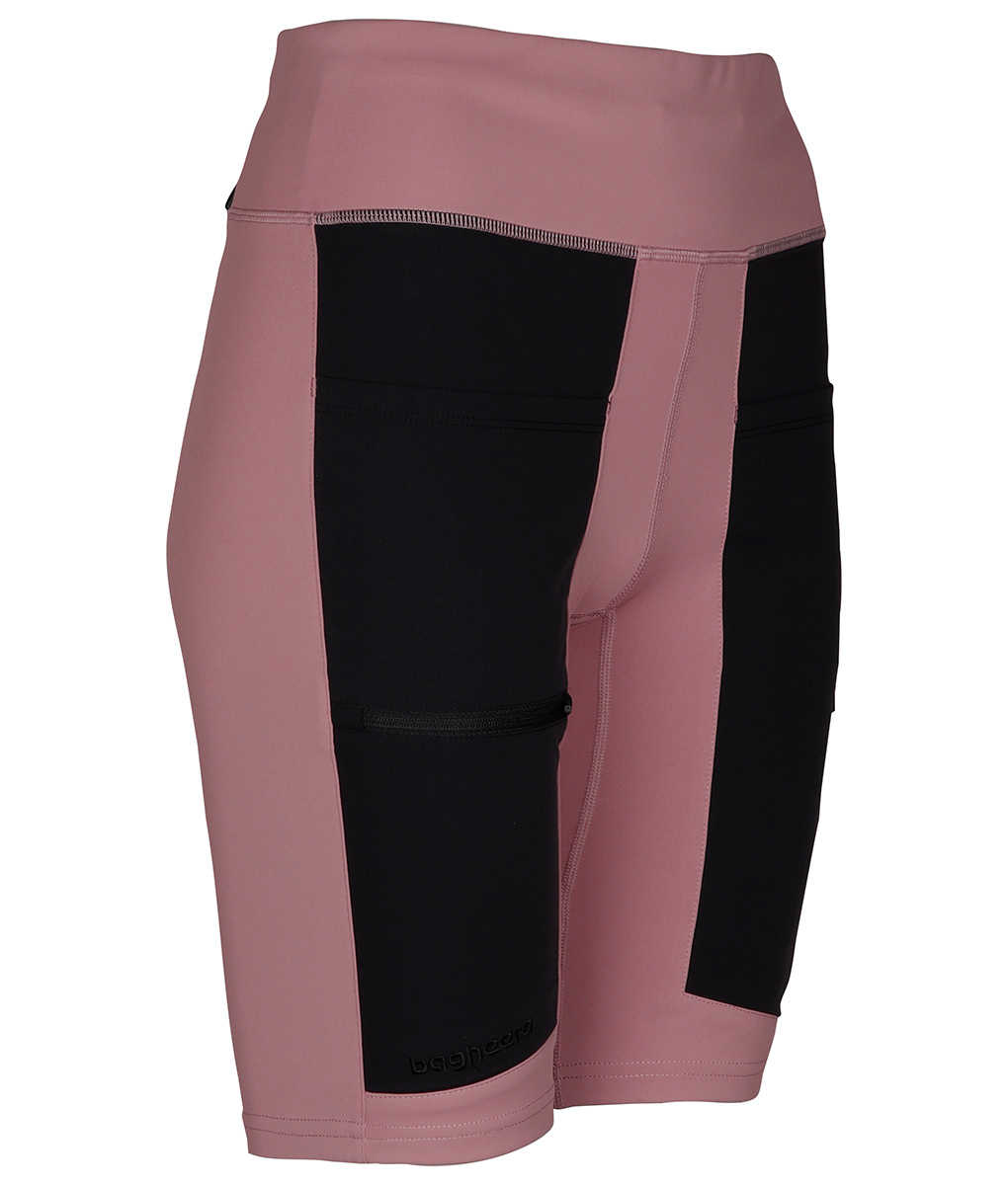 Pro Trail Tights Short RoseBlack Woman 02