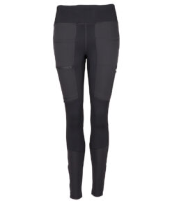 Pro Trail Tights Long Black Woman 01