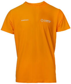 Orange t-shirt o-ringen 2026 göteborg. Tröjan visas framifrån i en studio mot en vit bakgrund.